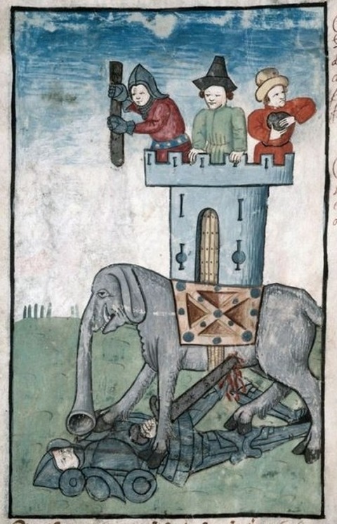 Middle Ages elephants 6