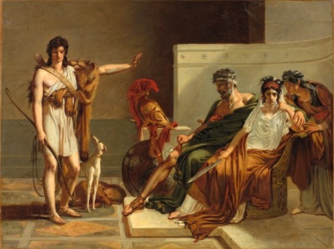 Pierre-Narcisse Guérin, Phaedra and Hippolytus 1802