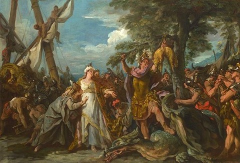 Jean-François de Troy Capture of the Golden Fleece 1742