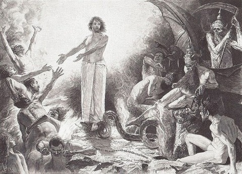 Christ In Hell, 1900