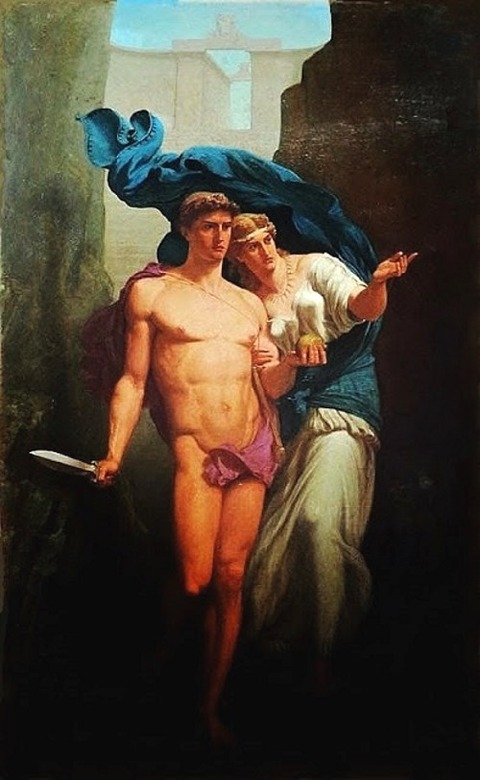 Charles de La Fosse 1829-1910 Theseus and Ariadne