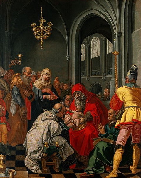 The circumcision of Christ after Hendrik Goltz