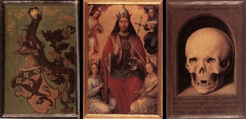 Triptych of Earthly Vanity and Divine Salvation 1485