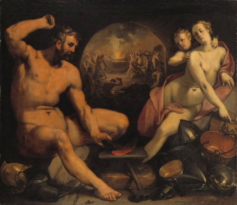 Cornelis van Haarlem Venus and Vulcan
