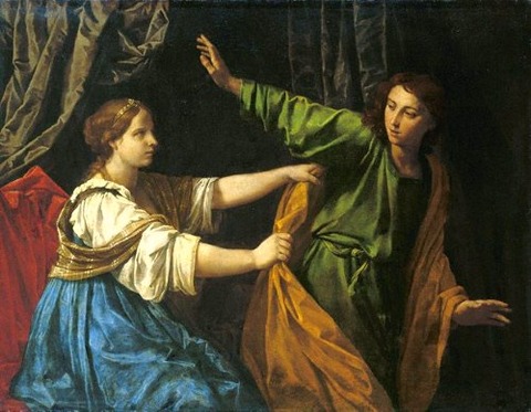 Joseph and Potiphar’s Wife, Simone Contarini 1640
