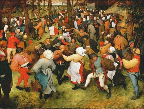 Pieter Bruegel de Oude - De bruiloft dans