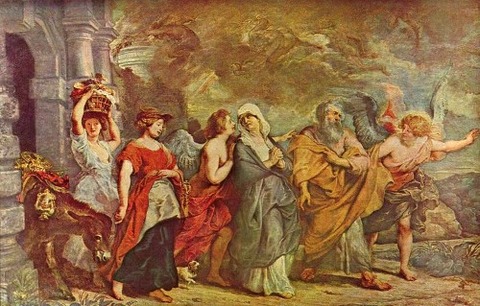 Peter_Paul_Rubens The Flight of Lot 17th