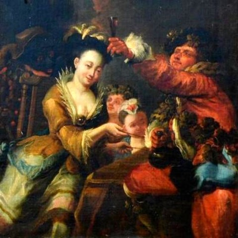 bacchanal Dutch School 17th