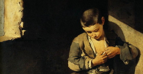 The Young Beggar by Bartolome Esteban Murillo1645-50 -