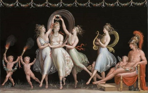 venus mars Canova Antonio 1798
