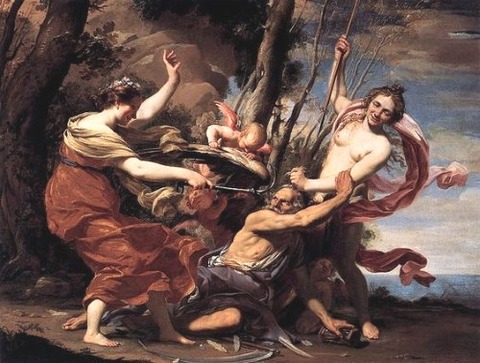Simon Vouet (1590-1649) hope love victory