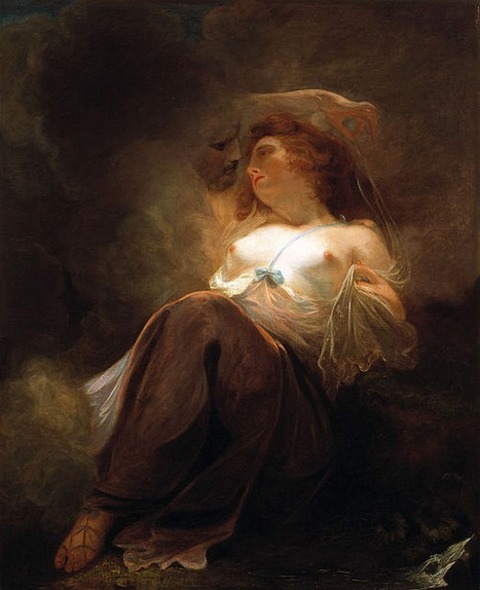 Jupiter and Io) by John Hoppner 1785