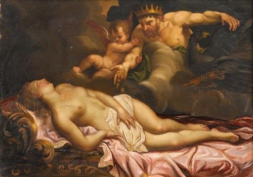 ダナエの絵画13点 金色の雨となったゼウスとの間にペルセウスをもうけた王の娘 メメント モリ 西洋美術の謎と闇