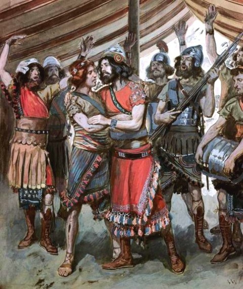 James J. Tissot Friendship of David and Jonathan 1896-1902