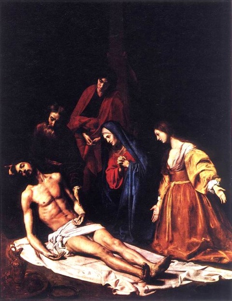 The Descent from the Cross - Nicolas Tournier 17th