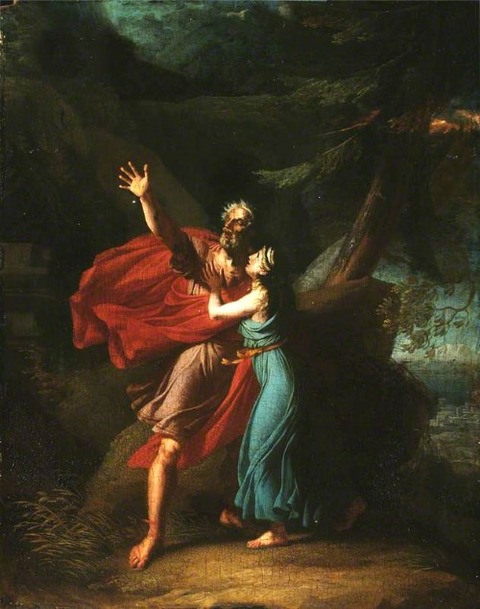 Thévenin, Charles 1764-1838 Oedipus and Antigone