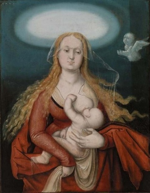 Hans Baldung Grien Madonna and Child 1539