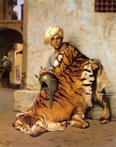 Pelt Merchant of Cairo Jean-Léon Gérôme 1869