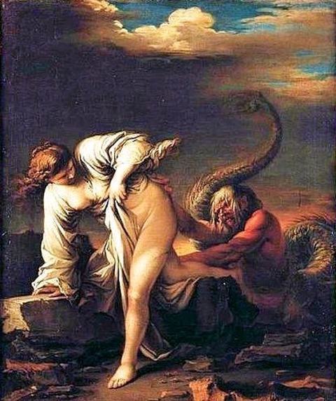 Salvator Rosa - Glaucus şi Scylla