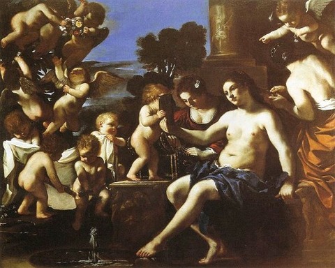 Guercino - The Toilet of Venus 1622-23