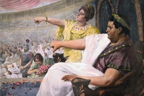 Nero_im_Circus Wilhelm Otto Peters 1900