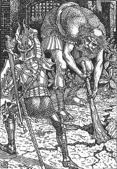 Walter Crane King Arthur