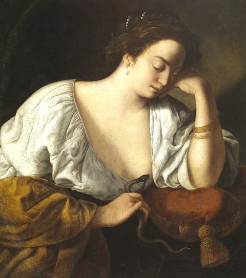 Artemisia Gentileschi - Cleopatra