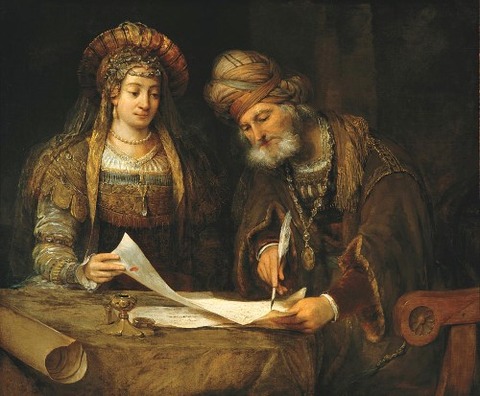 esther and mordecai aert de gelder