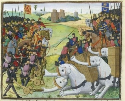 Middle Ages elephants 2