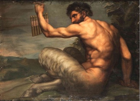 Italian School, Pan with Pipes, 17