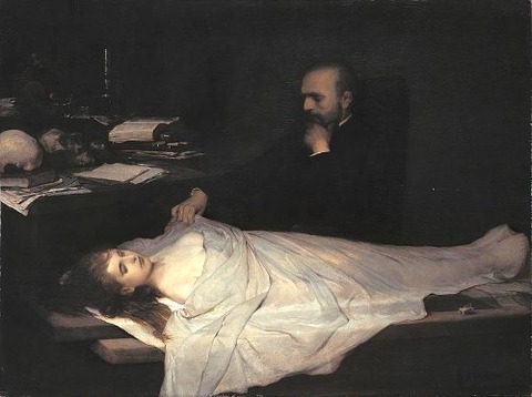 The Anatomist Gabriel von Max 1869