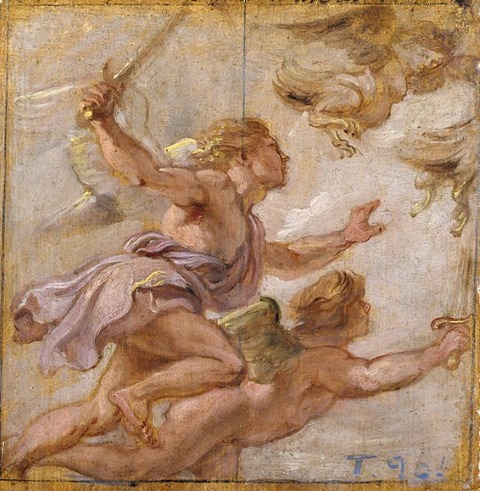 Peter Paul Rubens - The Persecution of the Harpies, 1636