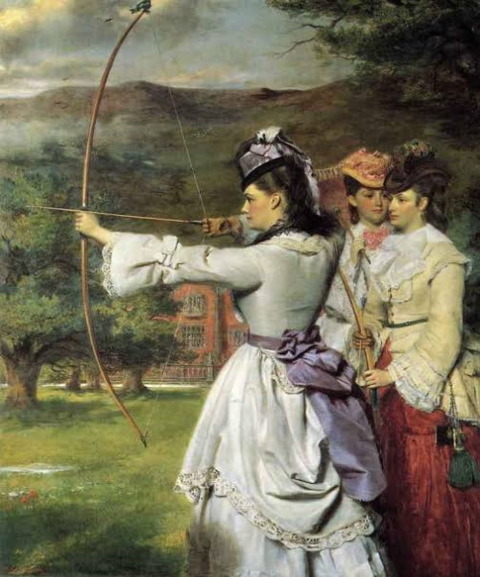 William Powell Frith, English Archers, 1872