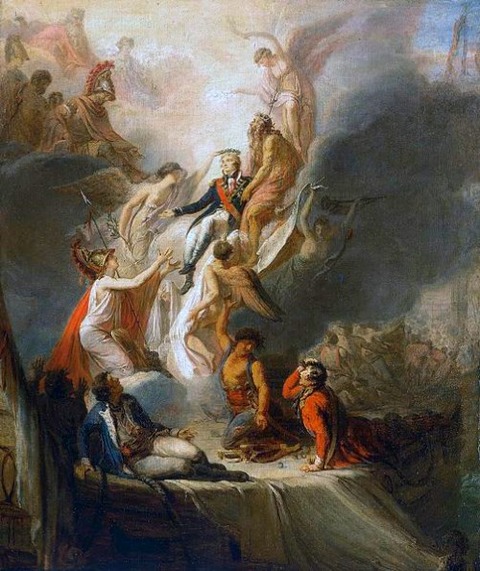 Apotheosis of Nelson Pierre-Nicolas Legrand de Lérant 1805-18
