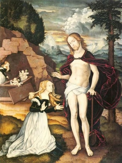 1539 Noli me tangere Hans Baldung