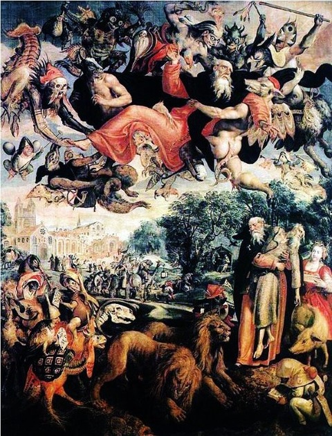 Maarten de Vos - The Temptation of Saint Anthony