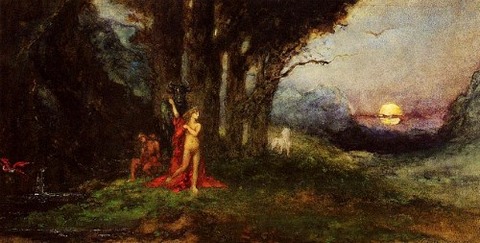 Gustave Moreau Pasiphae and the Bull 1876-80