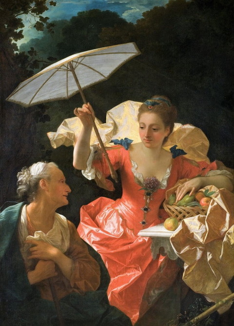 Vertumnus and Pomona by Jean Ranc