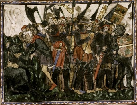 Douce Apocalypse, Satan’s army, 1270