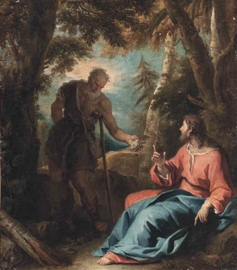 the temptation of christ in the wilderness by sebastiano ricci