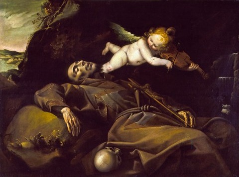 Attributed Pier Francesco Mazzucchelli Ecstasy St Francis