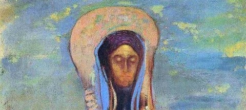Oannes, 1910 by Odilon Redon -