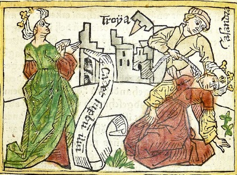 Cassandra prophecy fall Troy her death - Penn Provenance Project
