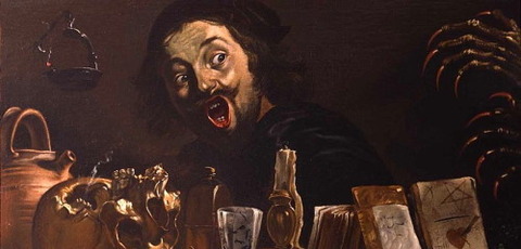 Self-portrait by Pieter-Jacobsz van Laer 1635-37 -