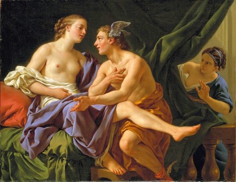 Mercury Herse Aglauros by Louis-Jean-Francois