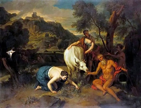 Io Recognised by Her Father - Victor HonorÉ Janssens