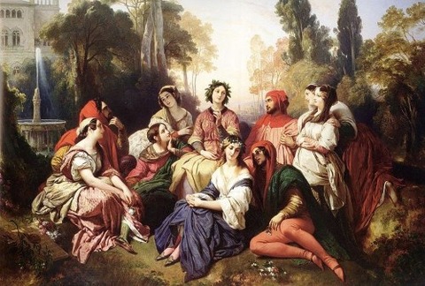 Xaver Winterhalter Decameron 1837