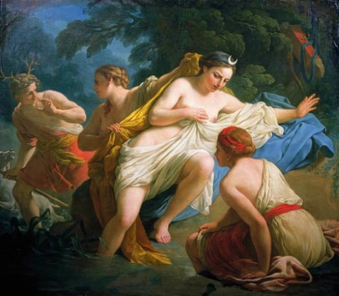 Diana and Actaeon (Louis Jean François Lagrenée