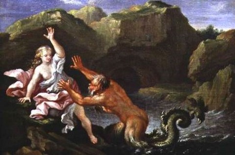 Glaucus and Scylla - Filippo Lauri
