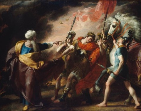 Saul Reproved by Samuel 1798 John Singleton Copley